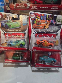 Various cars and pop out tongue lighting