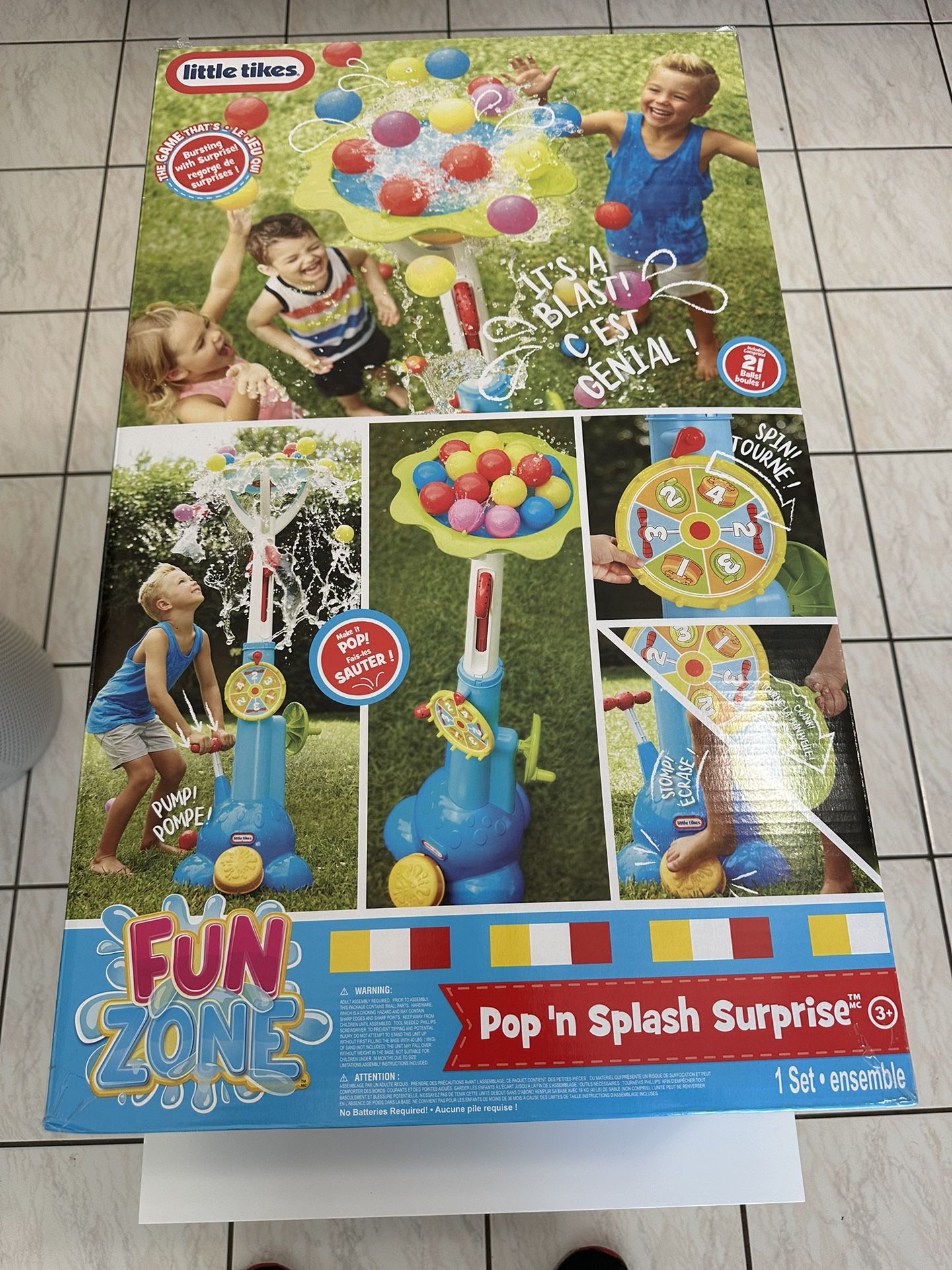 Kids Fun Zone Game. Little Tikes. New In Box