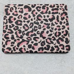 Nueva Funda Para Laptop Color Rosado Leopardo 