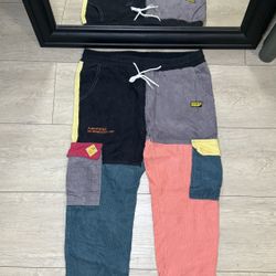 Y2K Stussy x Coursemys Patchwork Cargo Pant