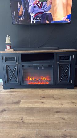 Fire place entertainment  center