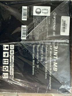 IFOOTAGE 3INT-MB 15-50° Intensifier