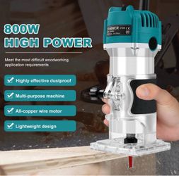 800W Electric Wood Trimmer Router
