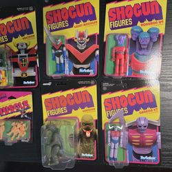 Shogun Warriors Super7 Figures Lot