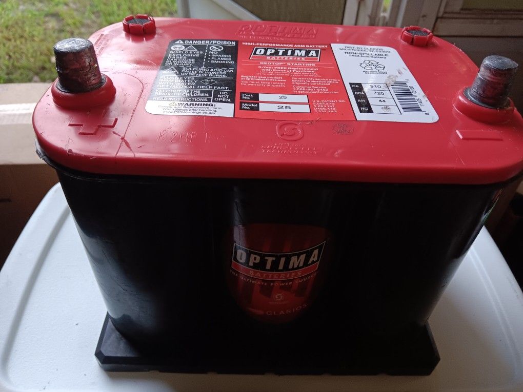 Optima Red Top Battery