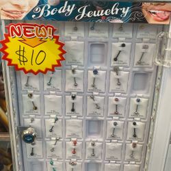 $10 Body Jewelry