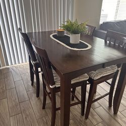 Wooden Table and chairs 