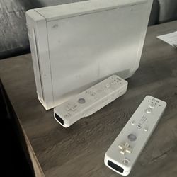 Wii Console. 