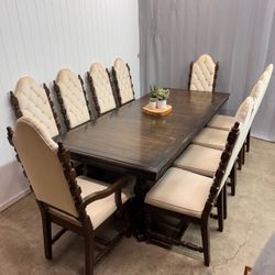 10-person dining set - DELIVERY