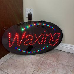 Waxing Sign