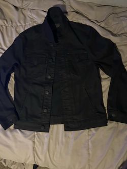 Black Denim True religion jacket