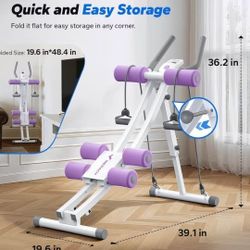 Ab Machine For Full Body Exercises . Max. Capacity 300 Pounds 💯BRAND NEW NEVER USE 💥 