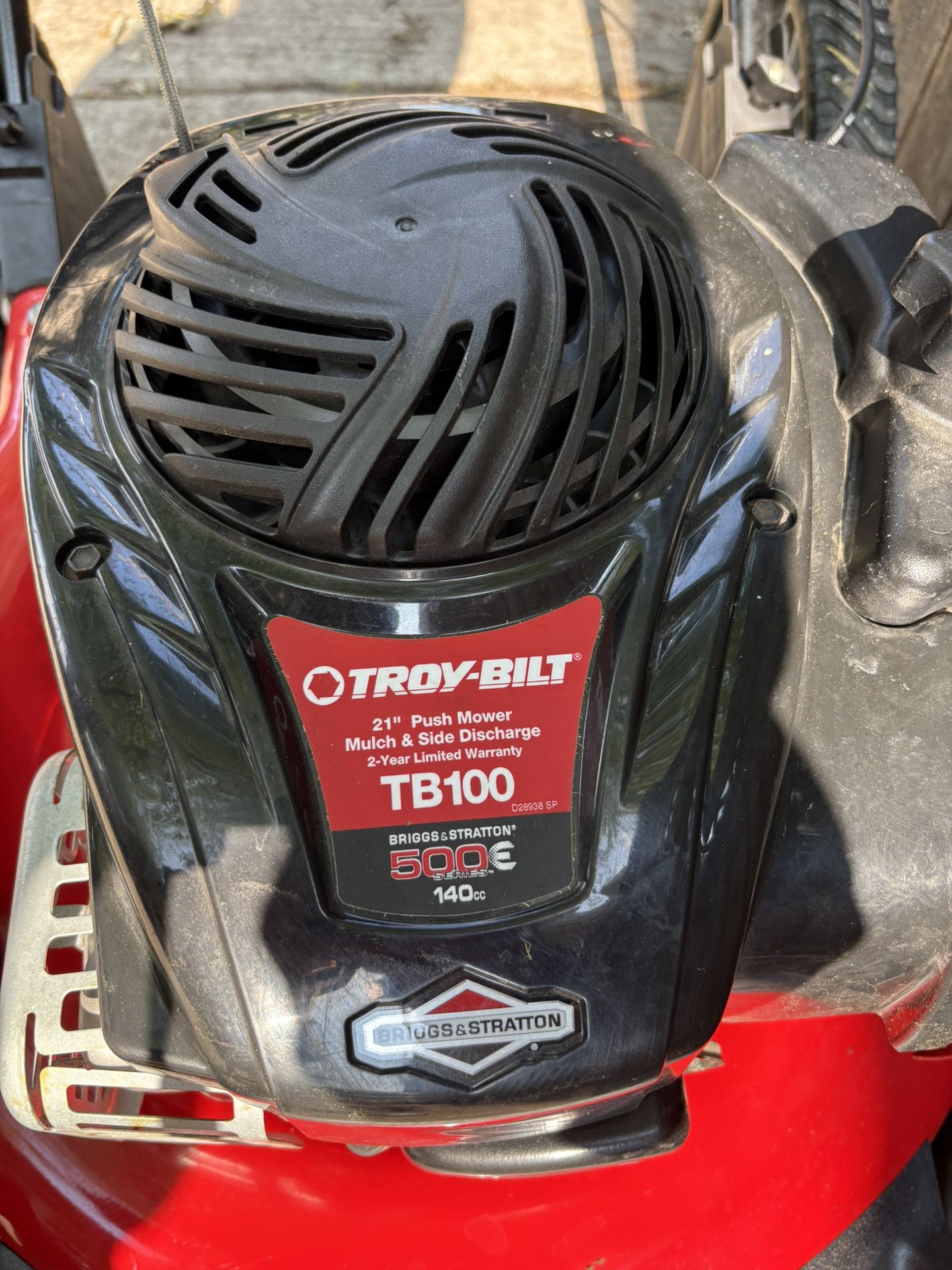 Troy Bilt Lawn Mower