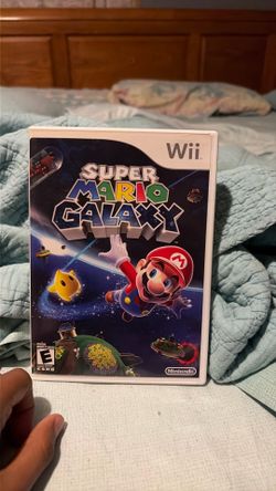 Nintendo Super Mario Galaxy Wii w/ Original Case & Manual NTSC-U/C 2007