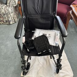 Medline Transport Wheel Chair