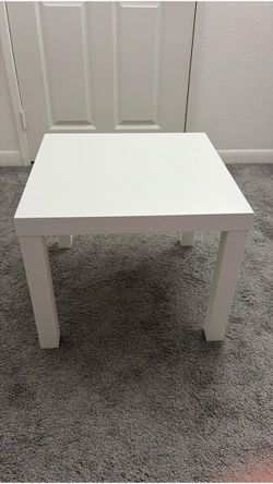 Ikea Bed side table, White
