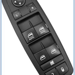 Replace (contact info removed)4AA Power Window Switch Fit for Jeep Cherokee 2014 2015 2016 2017 Driver Side Master Switch with 2 Auto Button
