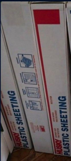 3 husky Plastic Sheeting