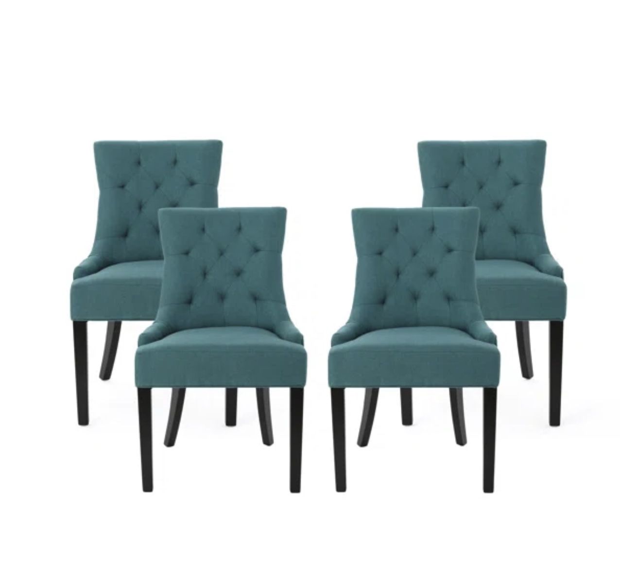 Tufted Upholstered Dining Chair - Set of 4