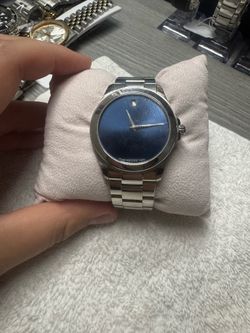 Movado Defio Blue Dial Men's Watch 0606335