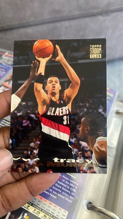 Blazers Tracy Murray Basket Ball Card #31