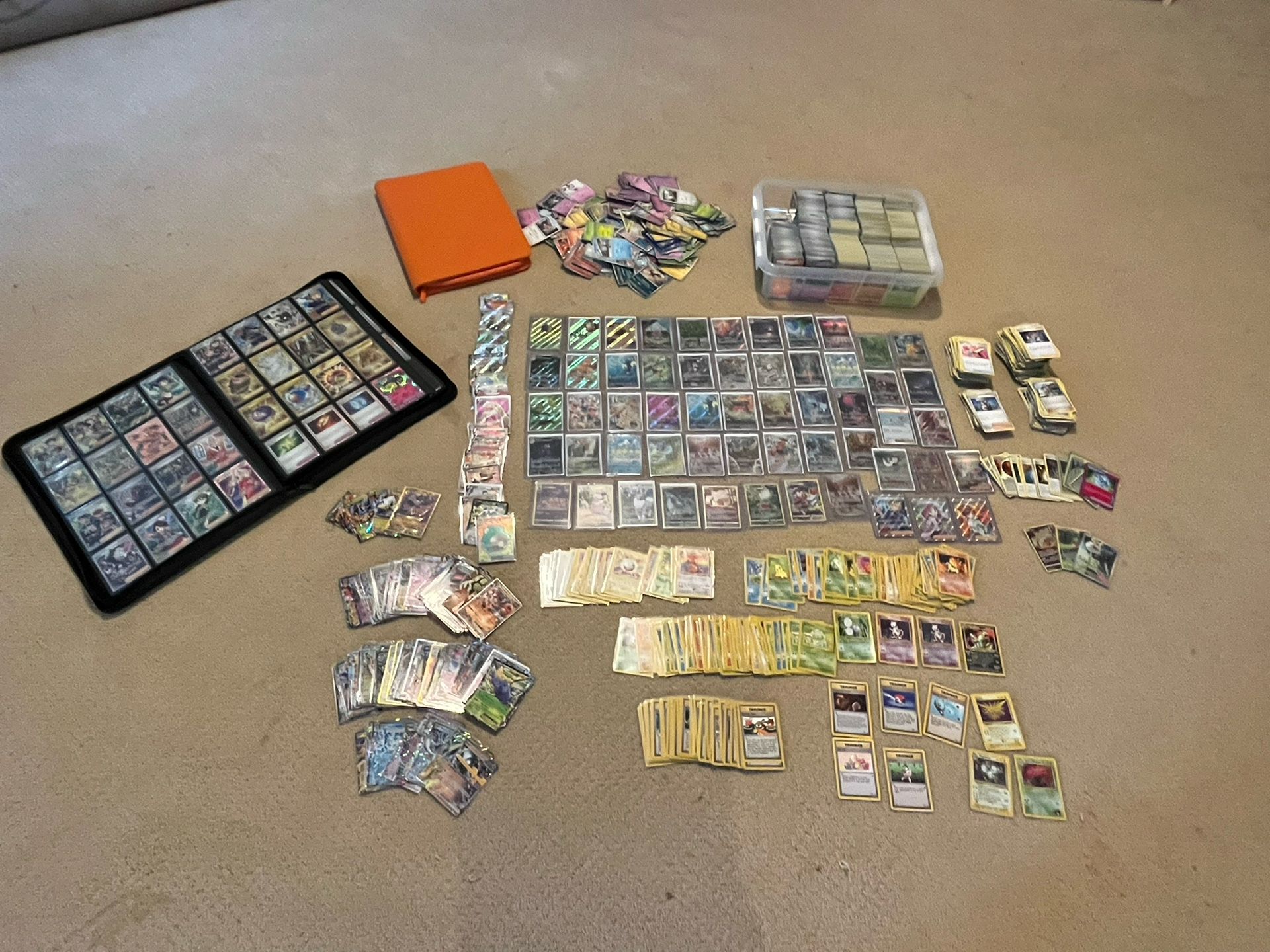 Pokemon Cards and Binders
