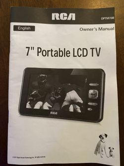 Portable LCD TV