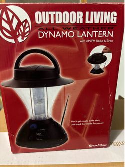 Outdoor dynamo lantern