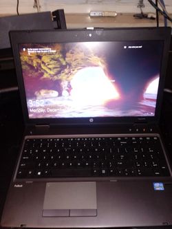 **Refurbished HP ProBook Win10 i3/8gb/320gb Bluetooth laptop