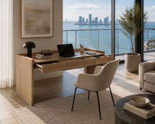Torme desk by Article