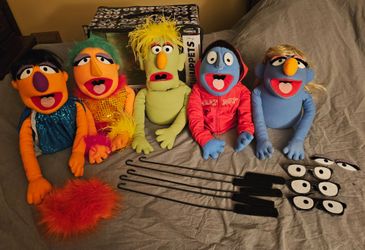 FAO Schwarz The Muppets Whatnot Workshop Puppet Kit with Accessories (Set of 5)