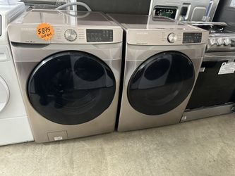 Samsung Washer And Gas Dryer Set