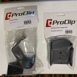 ProClip USA Left Pillar Mount for Toyota 4runner (2017-2024) + Adjustable Holders