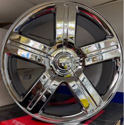 Texas Edition 26x10 Chrome 6x139.7 Wheels ( Set of 4 ) 🔥🔥🔥