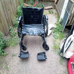 Extra Wide Wheelchair In Good Condition
