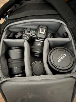 Canon Lens and Bag