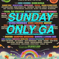 Bonnaroo Music Festival 2025 (SUNDAY ONLY GA)- Manchester, TN- $160 EACH