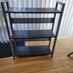 BOOK STAND  3 SHELFSCIN GOOD CONDITION  VERY STURDY 