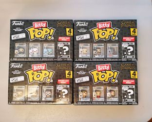 Funko Bitty Pop Game of Thrones 4 pack x4 full series