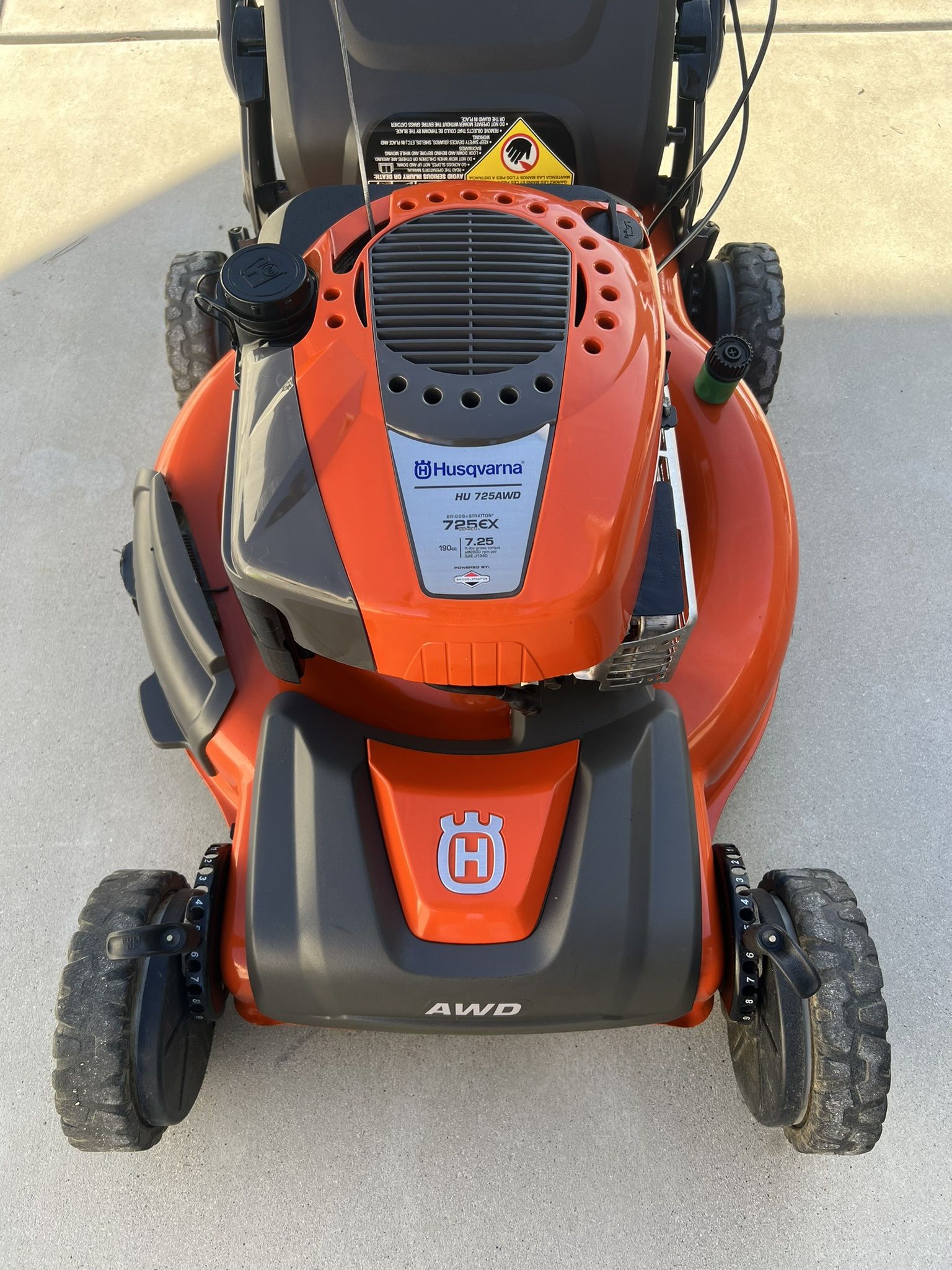 Husqavarna AWD Self Propelled Lawnmower