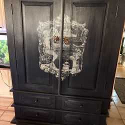Handcrafted Liquor Cabinet 