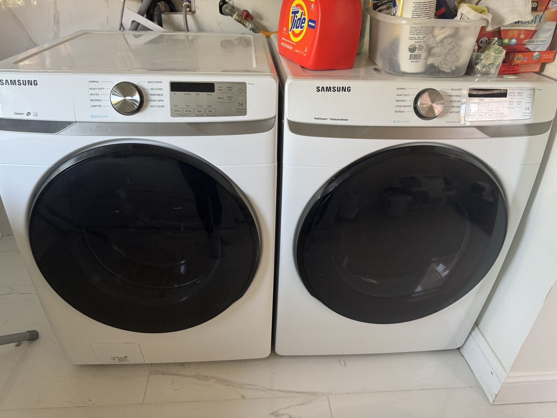 Samsung Washer And Dryer (gas)