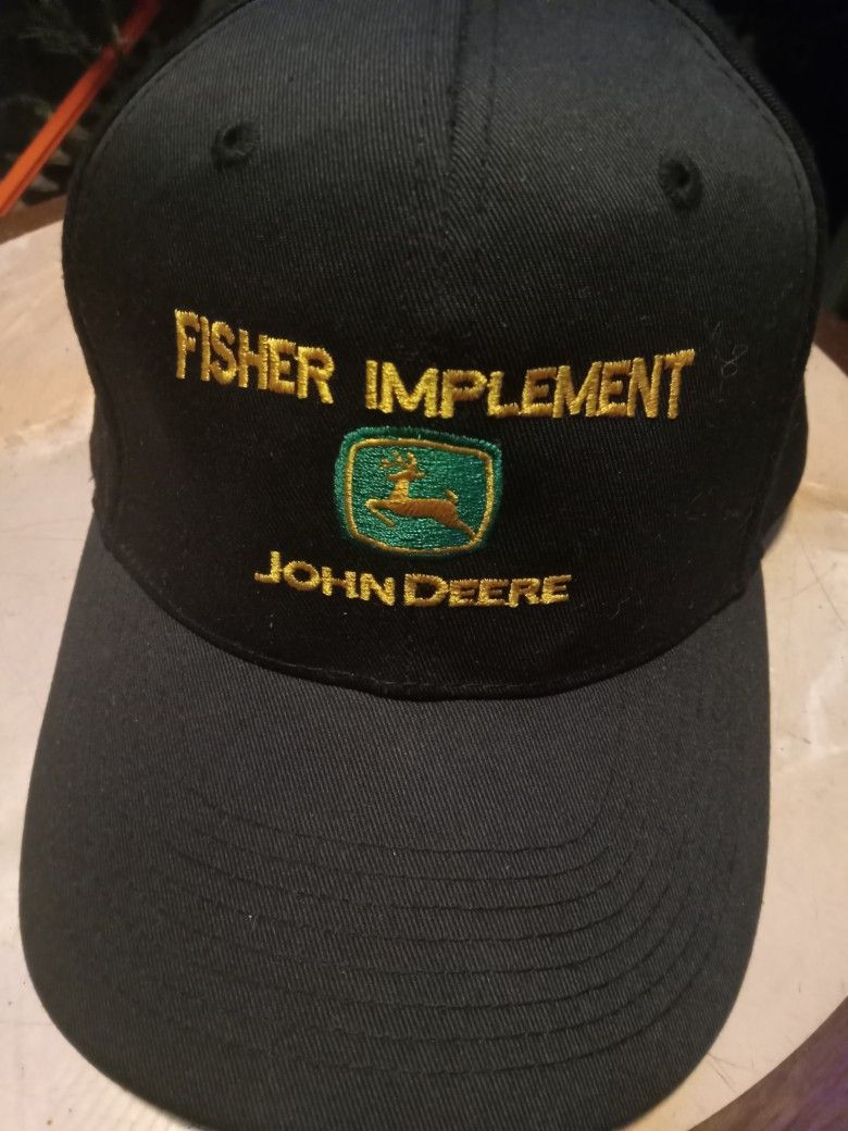 John Deere Fisher Implement Hat