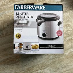 Farberware 1.5 L Deep Fryer With Stainless Steel Construction