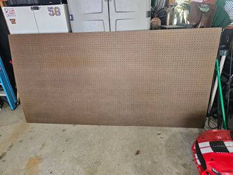Full sheet of peg board