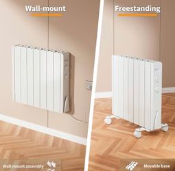 New In Box! Fierscial 1500w Wall / Space Heater $75 (#1311)