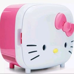 Sanrio Hello Kitty Mini Fridge LIKE NEW!!!