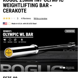Women’s Olympic Barbell 