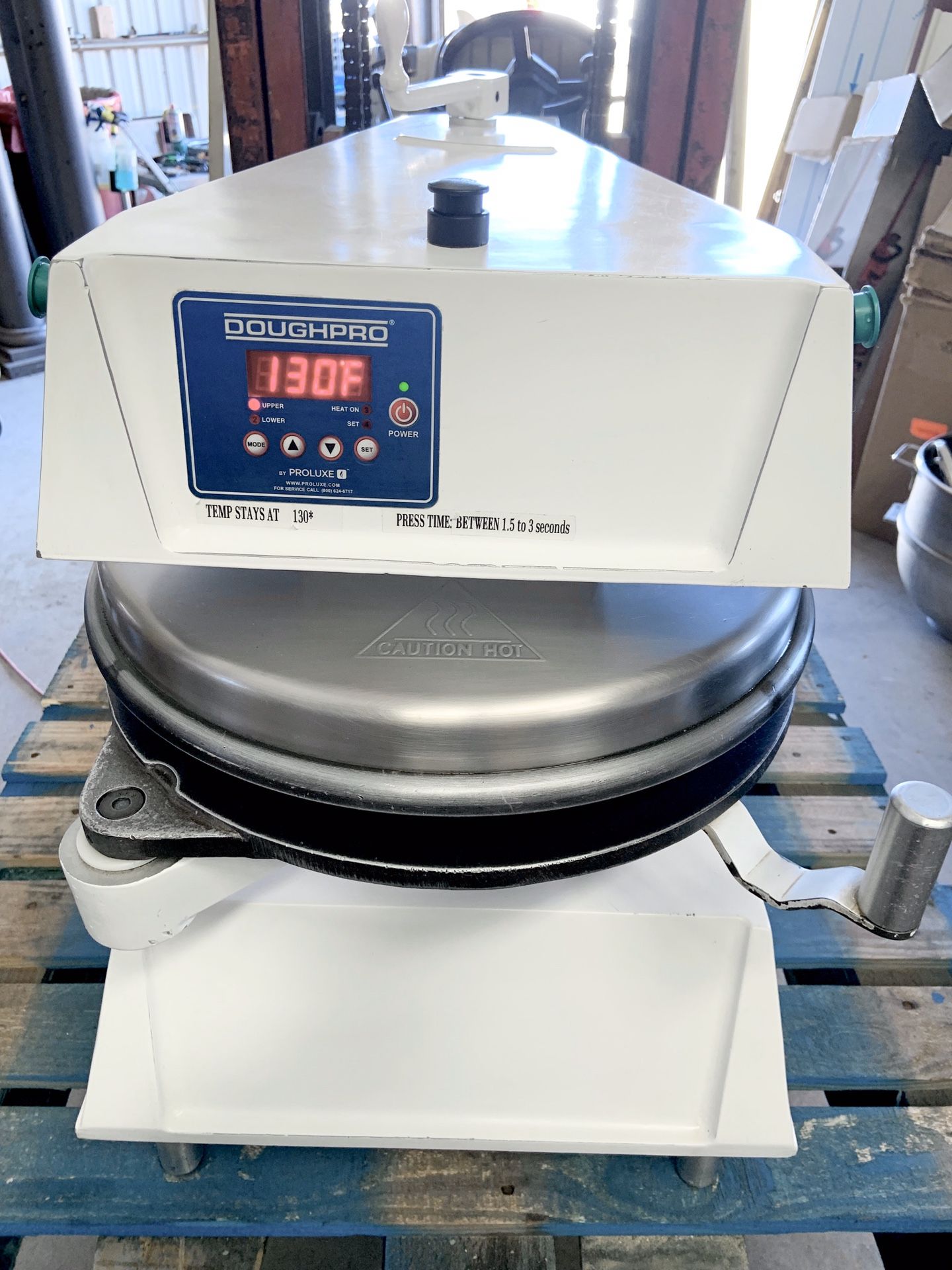 Dough Pro Pizza Dough Press DP1300