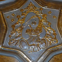 Mi Kasa Glass Candy Plate